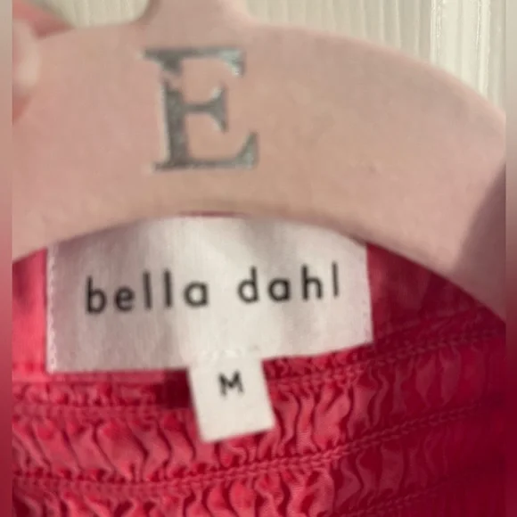 Bella Dahl Smocked Mini Dress in Haviana Pink - Picture 7 of 8